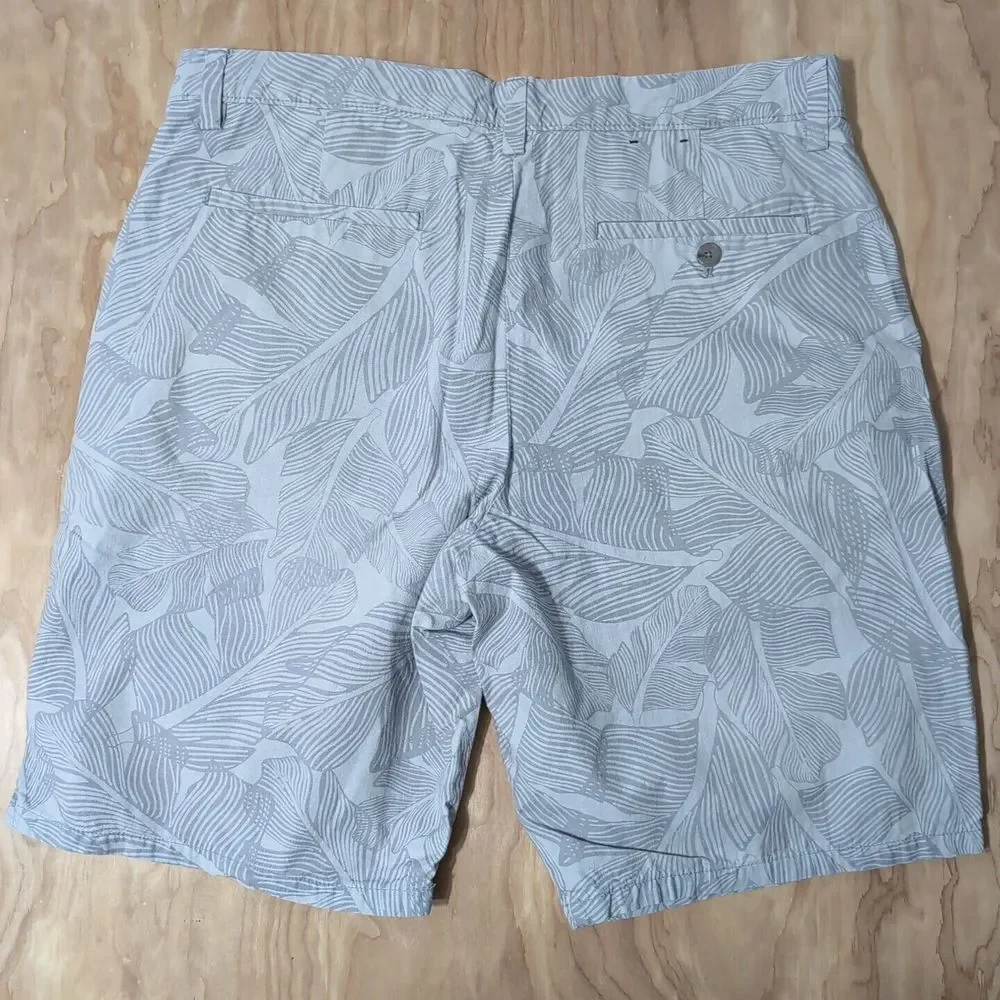 Banana Republic‎ Aiden Shorts Palm Leaf Print 9